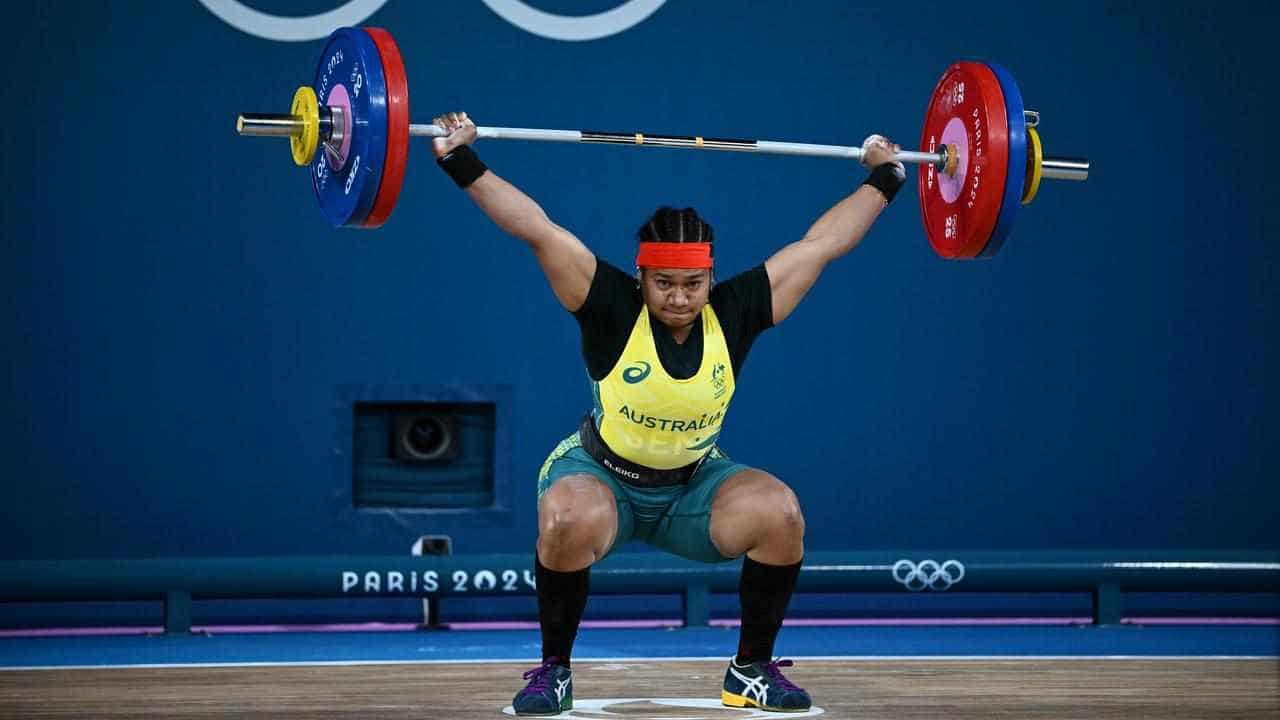 Weightlifter Cikamatana in tears after finishing fourth