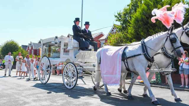 End UK riots, parents of murdered girl urge at funeral