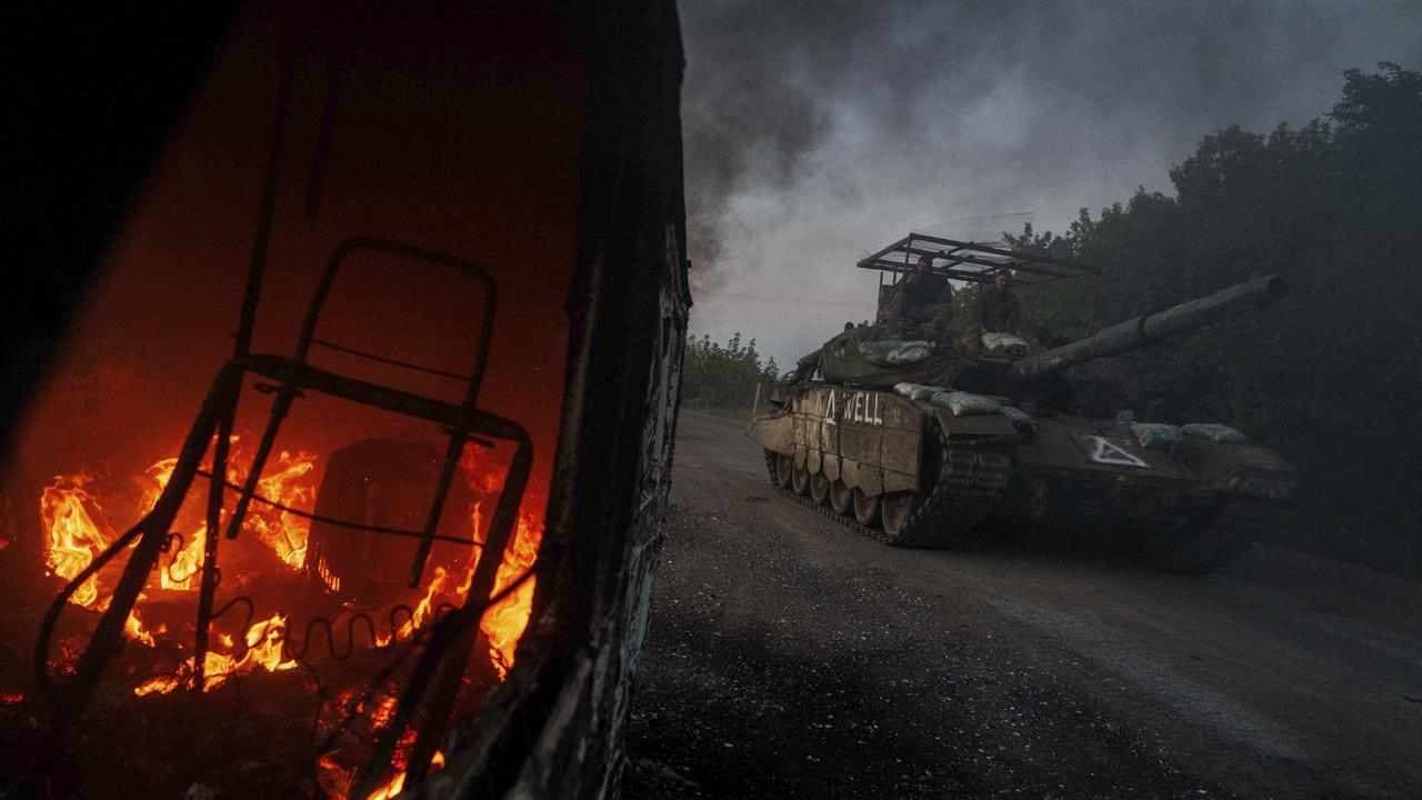 Ukraine's forces pushing along the Russian border front