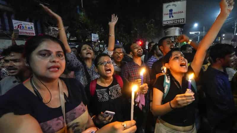 Protests sweep India over rape and murder of doctor