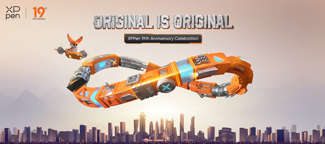 XPPen Celebrates 19th Anniversary by Championing 'Original is Original' Theme, Honoring Global Creatives