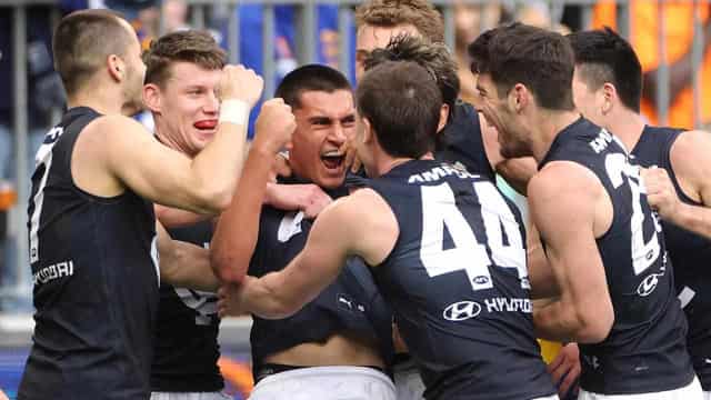 Blues brand back in vogue after gutsy win over Eagles