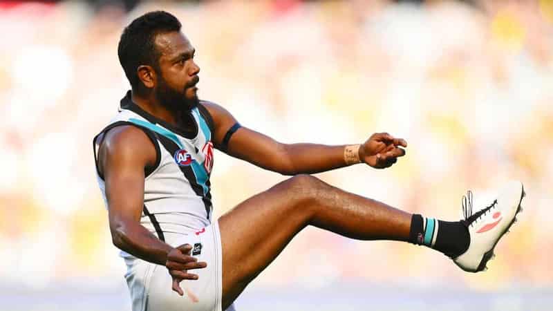 Rivals Port, Crows call out racial abuse of Rioli