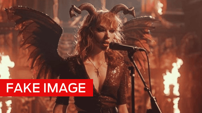 Fake satanic images try to bedevil Taylor Swift's reputation