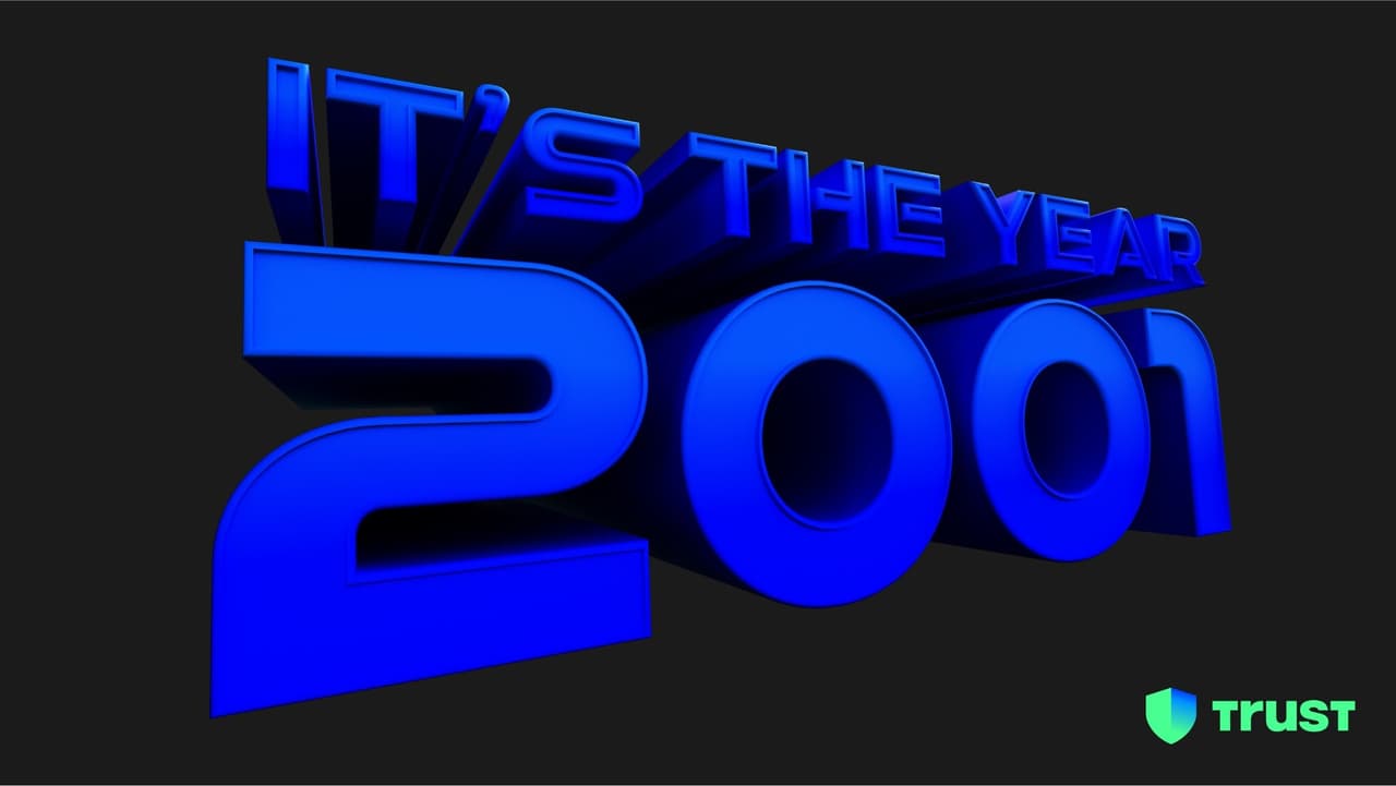 Trust Wallet Launches 'Year 2001' Campaign To Show People They're Still Early To Crypto