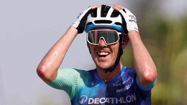 Aussie O'Connor in a world of his own at La Vuelta