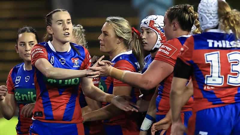 Knights, Cowboys win as lack of medics delays NRLW tie