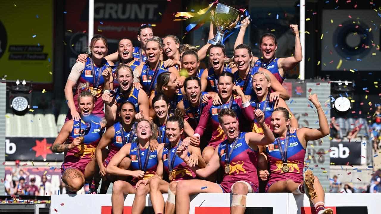 Premiers Brisbane Lions seek to create AFLW history