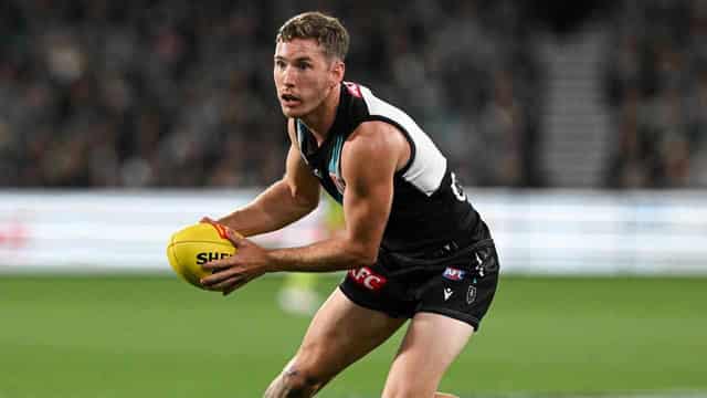 AFL season over for injured Port defender Kane Farrell