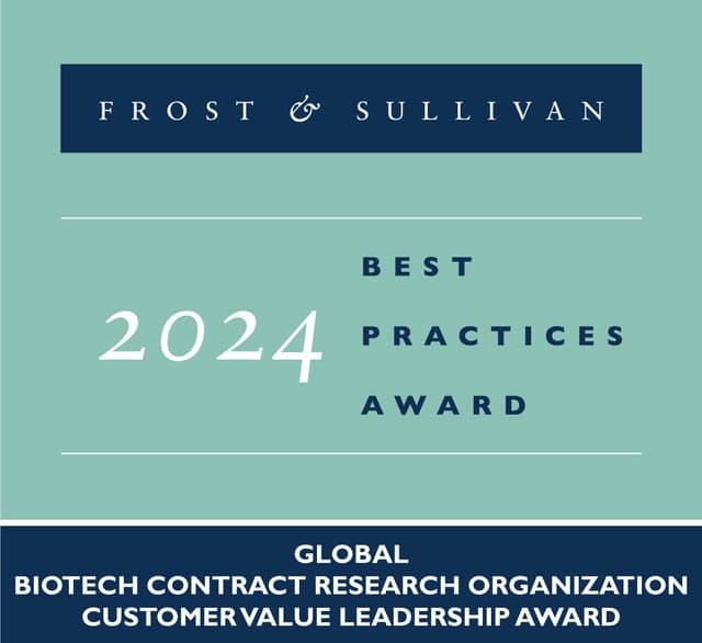 Frost & Sullivan Awards Avance Clinical for Global Biotech CRO Excellence, Highlighting Agility, Responsiveness, Customer Value, and Proven Ability to Expedite Quality Clinical Programs