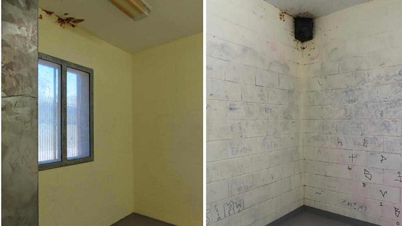 Jailed kids locked in cells with no toilet, bed: report