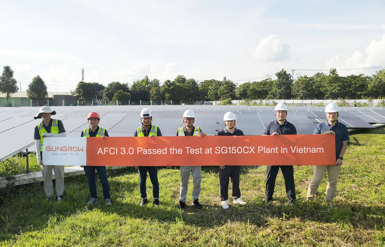 Tested and Proven: Sungrow's AFCI 3.0 Ensures Safety in Large-Scale C&I Power Plants