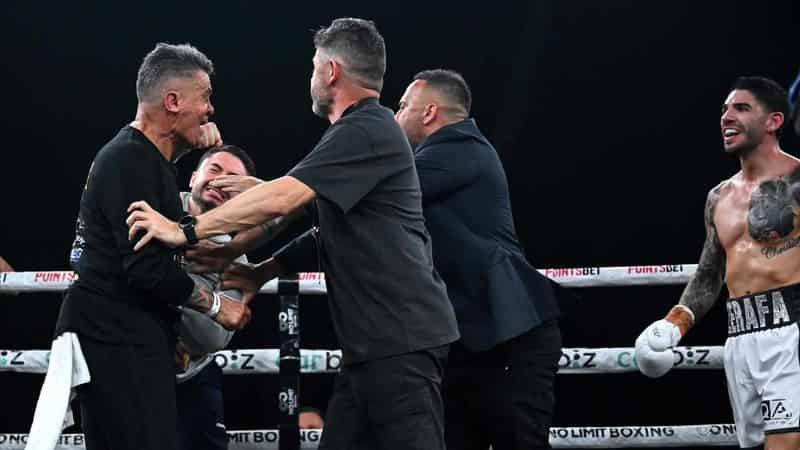 Police charge boxer's brother over post-fight brawl