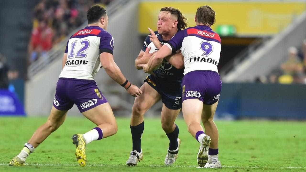 Cotter's plea after scrappy Cowboys' Storm escape