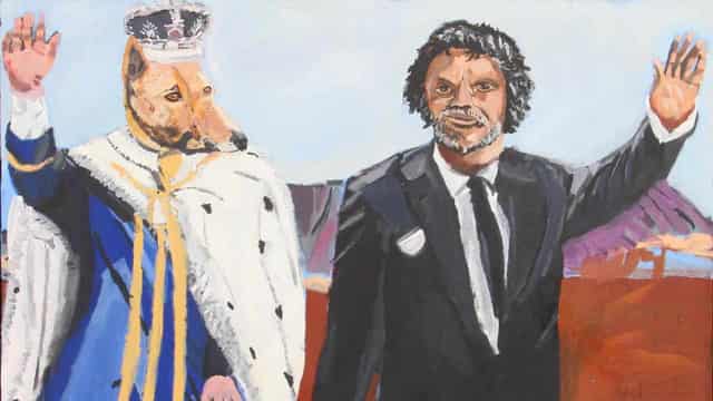 It's good to be King: Vincent Namatjira opens new show