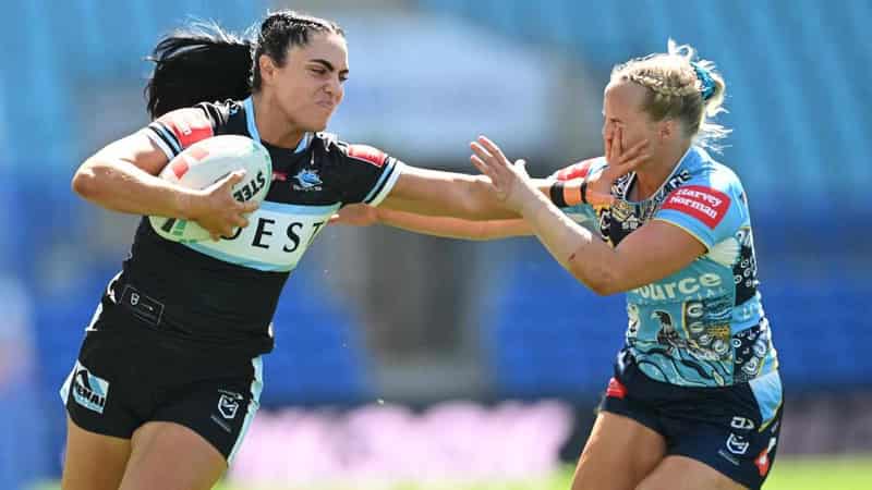 NRLW's Sharks win eighth in a row, Eels lose star lock