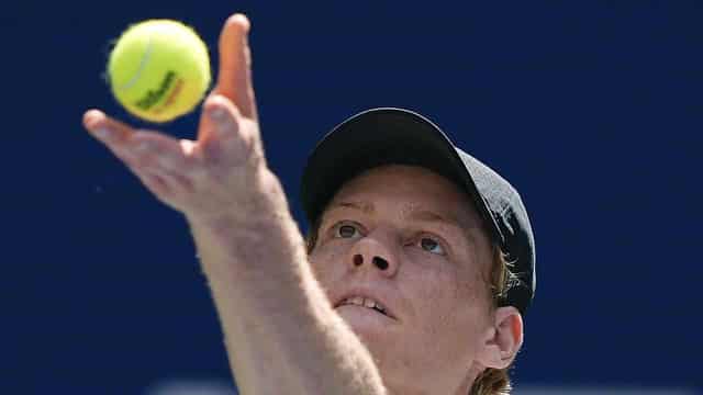 Top seed Sinner dominates, but wary amid US Open upsets