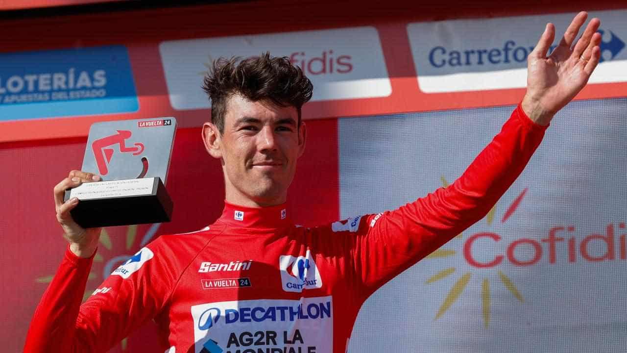 Record-breaking O'Connor sets eyes on more Vuelta glory