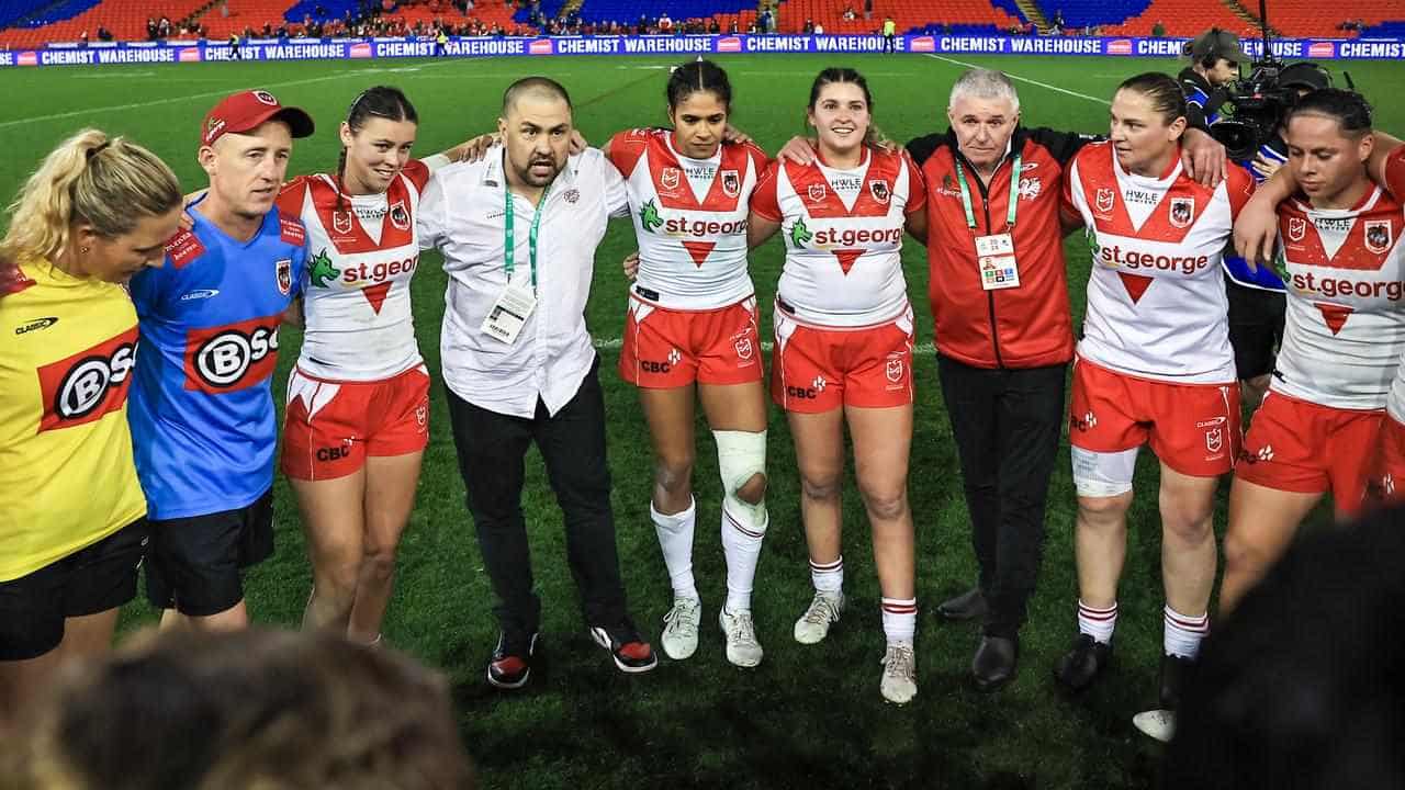 Soward staying with NRLW's Dragons for rest of season