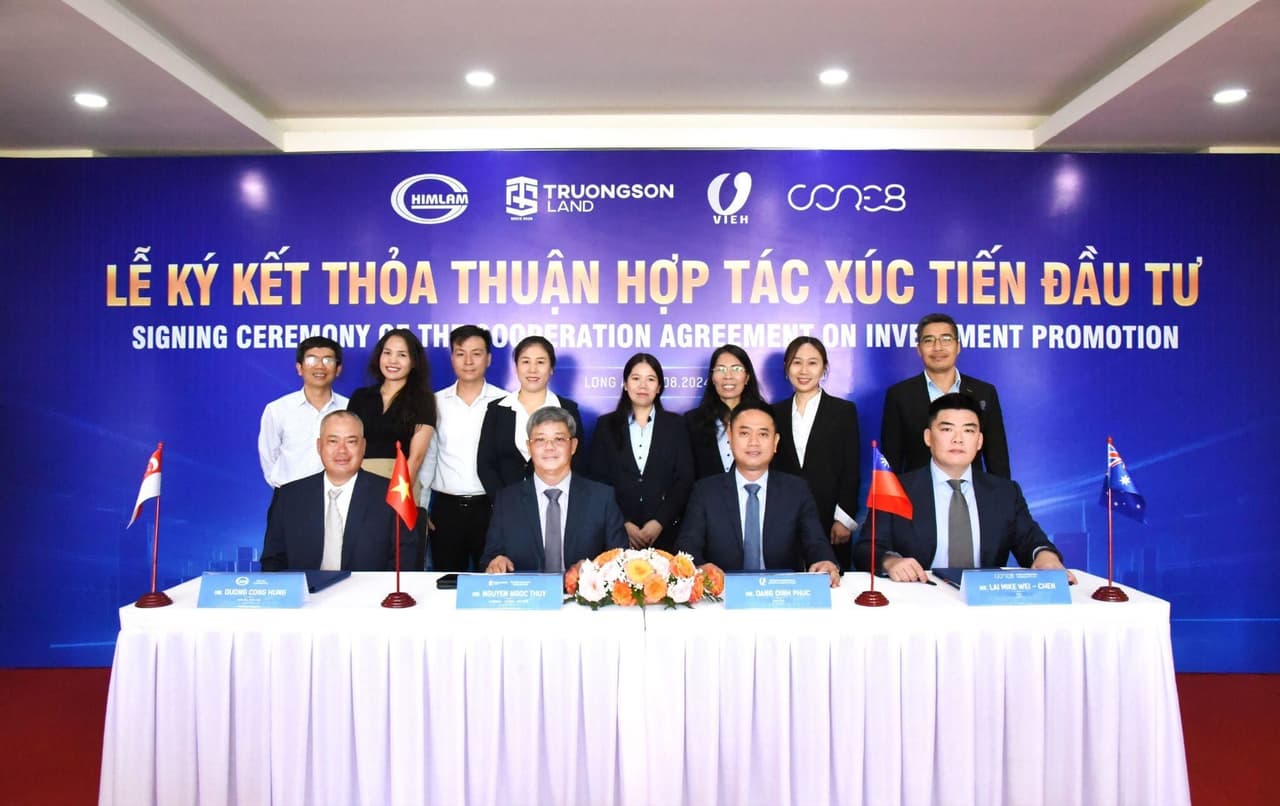 GeneOnline: Core8 Australia, Truongson Land, and Him Lam Form VIEH Singapore to Drive Investment in Vietnam's Duc Hoa 3 Industrial Park