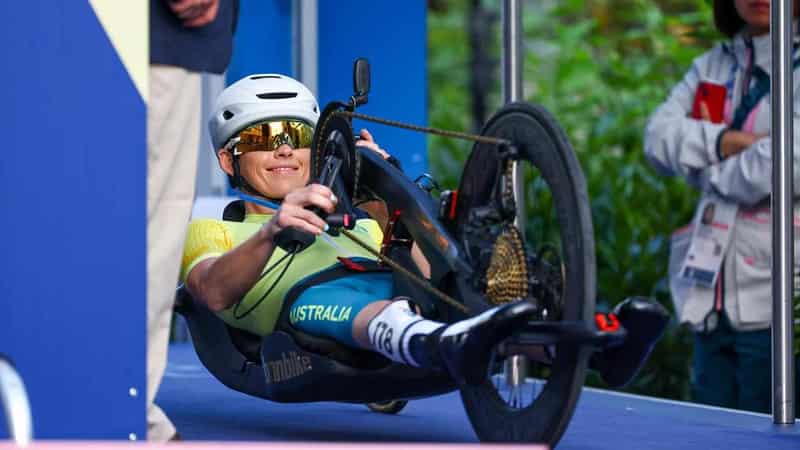 Cycling silver as Lauren Parker smashes 44-year record