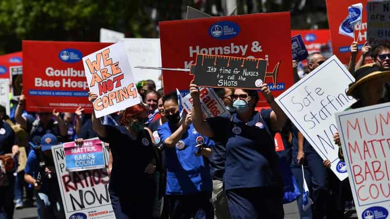 'Left no option': Labor faces first mass nurses' strike