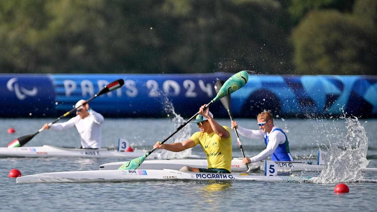 McGrath misses podium in kayak gold medal defence