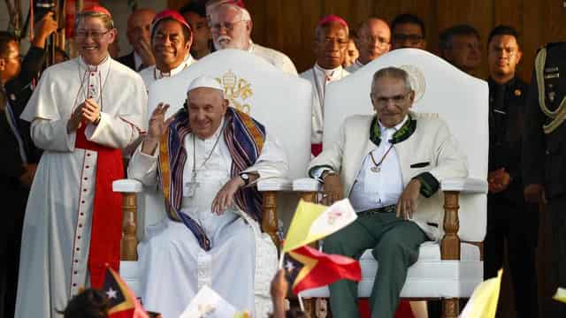 Pope cheers East Timor while nodding to abuse scandal