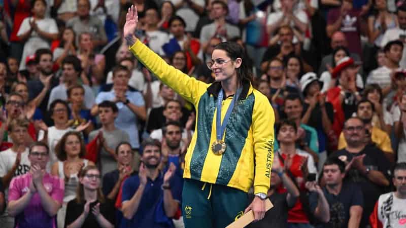 Olympic great McKeown wins top Aussie swimming award