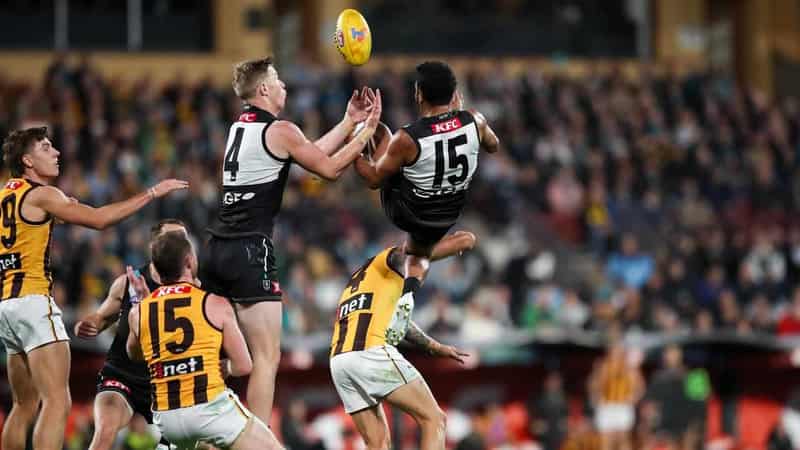 Port's Marshall out of prelim final with concussion