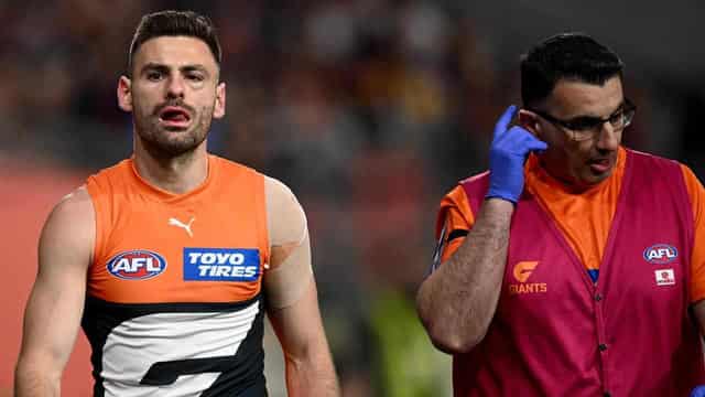 Coniglio subbed out of AFL final after head knock