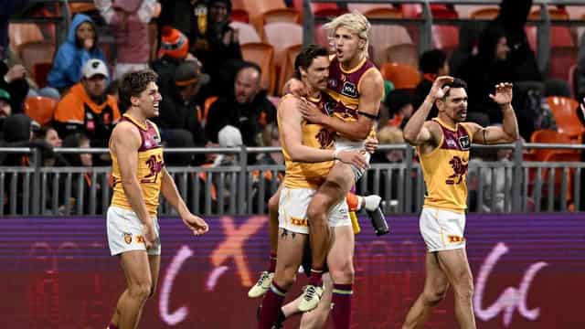 Lions roar into AFL prelim with stunning win over GWS