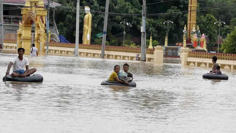 Myanmar flooding kills at least 74 with 89 missing