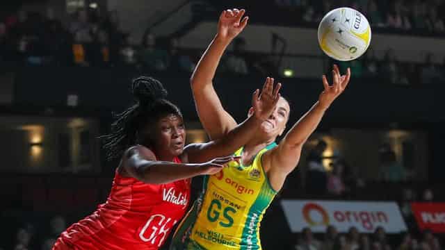 Garbin stars as Australia down England in netball Test