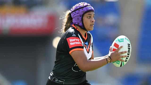 Tigers leave Sharks NRLW finals hopes swimming in doubt