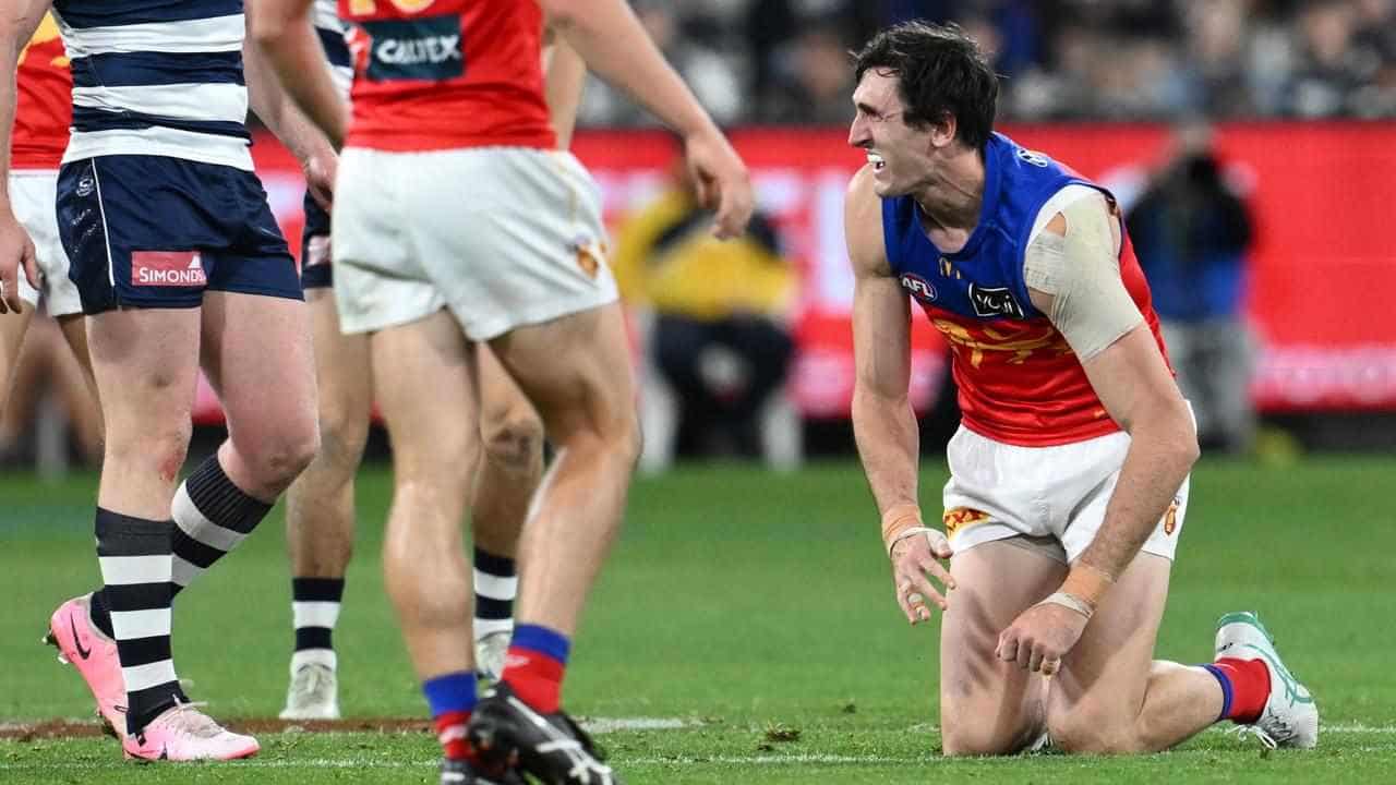 Injured Lions ruck McInerney to miss AFL grand final