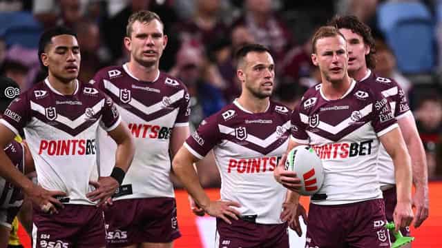 Sea Eagles battered into submission by brutal Roosters