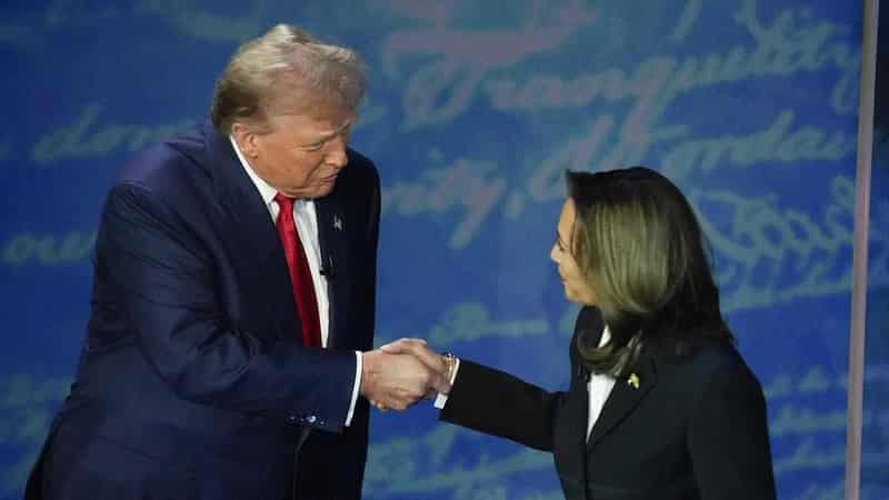 Trump rejects Harris' challenge to debate again