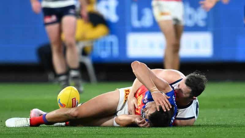 Dangerfield avoids AFL suspension for McCluggage tackle