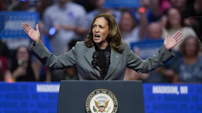 Video manipulated to make Kamala Harris slur her words