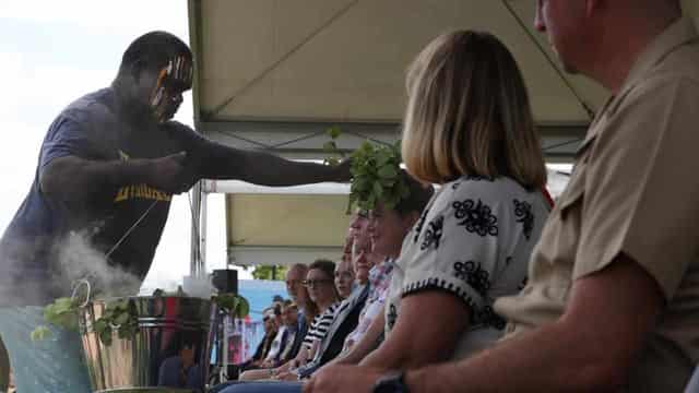 Tiwi elders offer healing to fallen marines