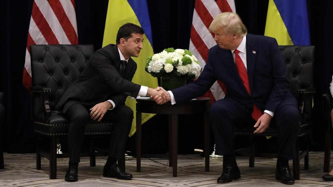 Trump to meet Zelenskiy after Harris pledges support