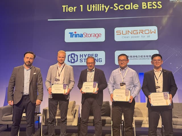 Trina Storage further Recognized as a Tier 1 BESS Provider by SMM for Energy Storage Excellence