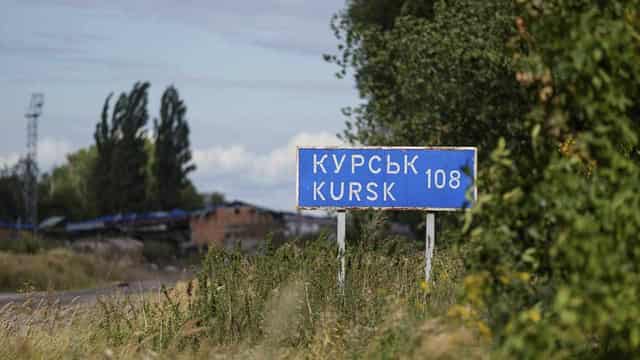 Russia fires glide bombs at troops in Kursk region