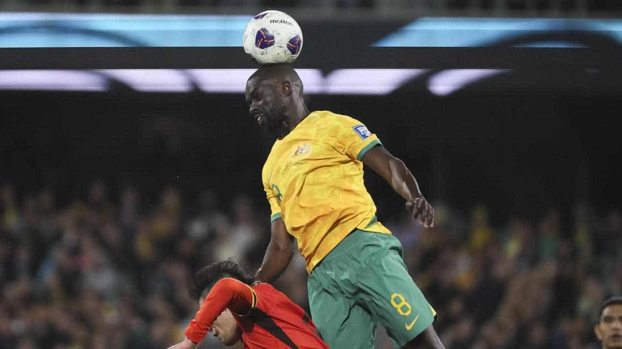 Friends Geria and Deng relish competing as Socceroos