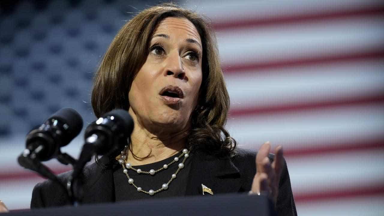 Harris blasts Trump's 'enemy from within' comments