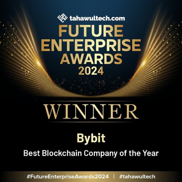 Bybit Named 'Best Blockchain Company of the Year' at Future Enterprise Awards 2024