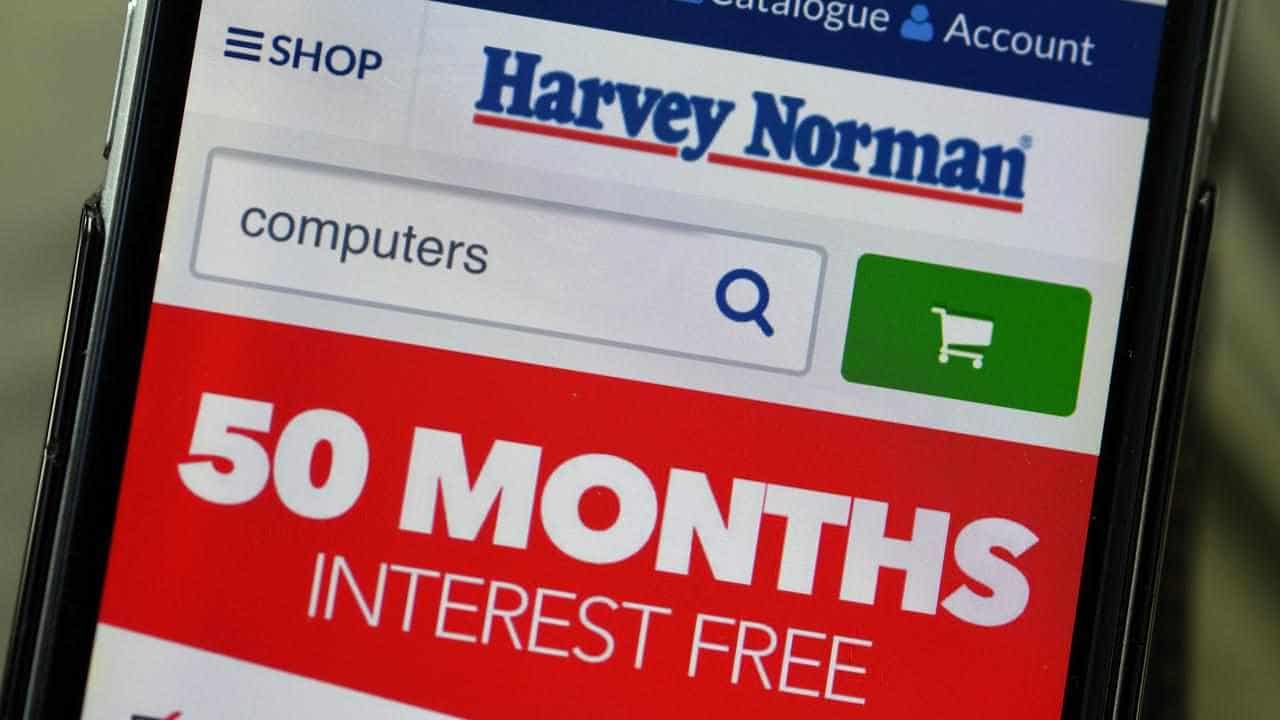 Harvey Norman misled customers with 'interest-free' ads