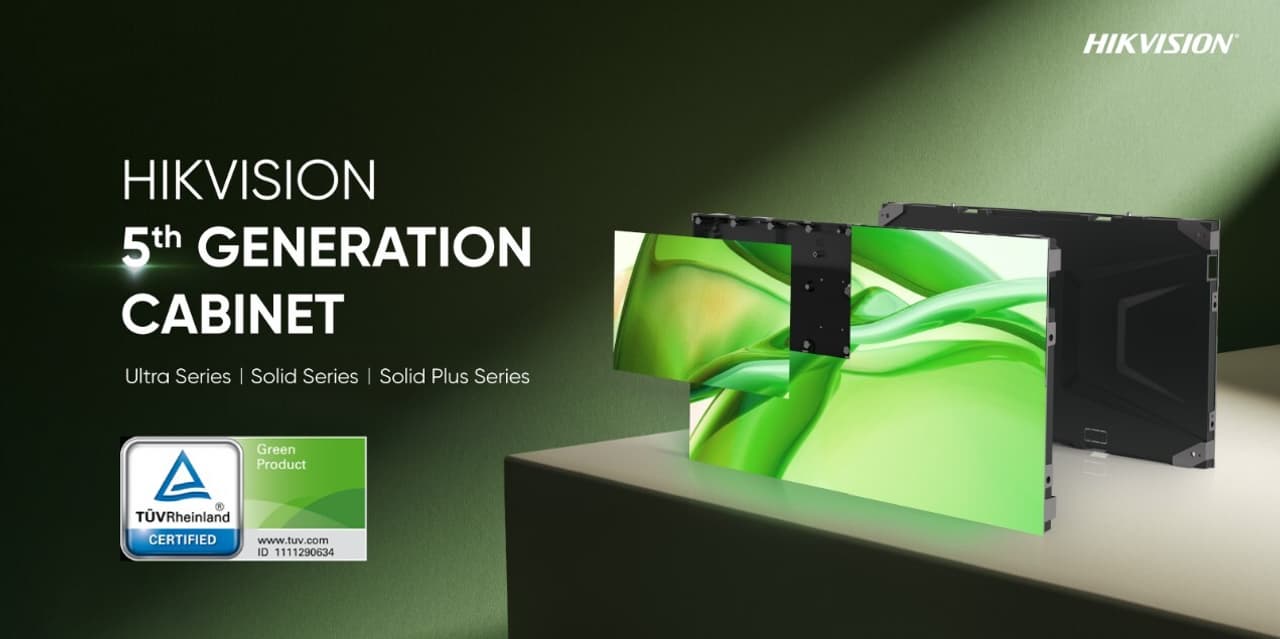 Hikvision achieves TÜV Rheinland Green Product Mark as first in LED display industry