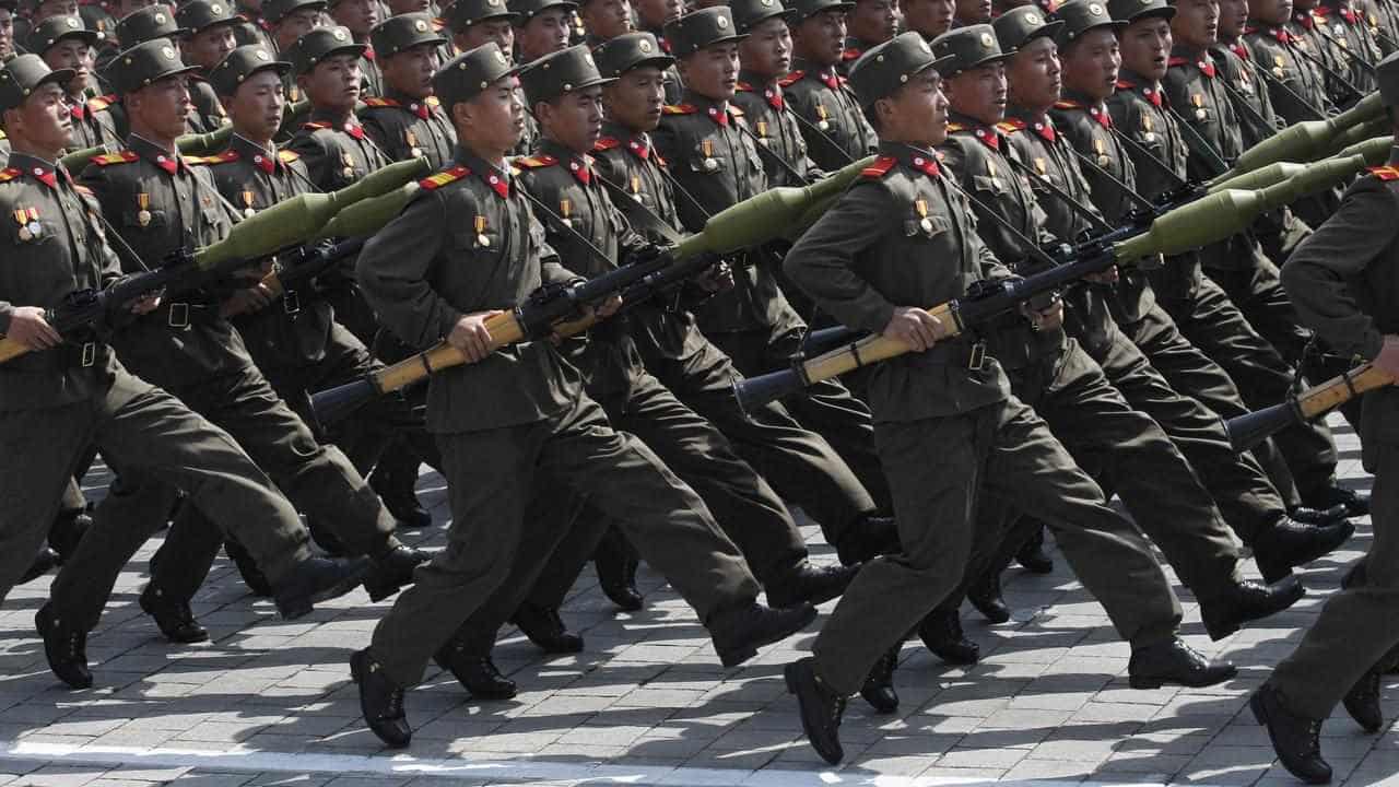 Video purports to show North Korean soldiers in Russia